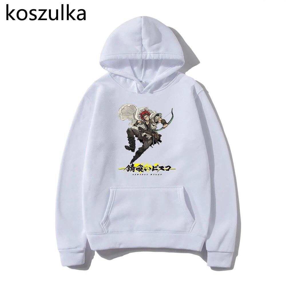 Горячая толстовка с капюшоном в стиле аниме Sabikui Bisco, унисекс, манга, Harajuku Bisco, толстовки с принтом, женские толстовки, винтажные пуловеры, женские зимние топы