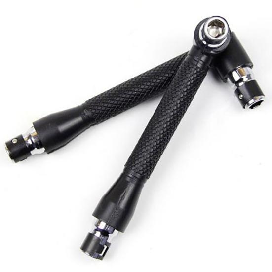 Двусторонняя горизонтальная вертикальная L-образная отвертка с торцевыми головками, гаечный ключ, ручной инструмент