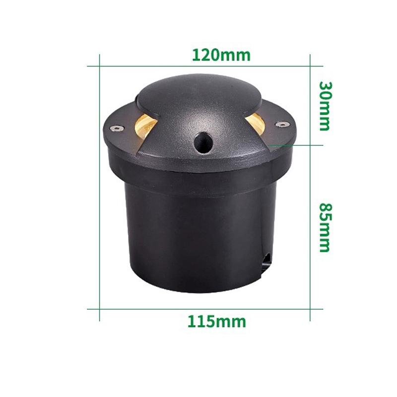 Боковой встраиваемый светильник, светодиодный уличный водонепроницаемый, небольшой встраиваемый светильник, подсветка для ног, платформа, ступенчатый светильник, квадратный напольный светильник