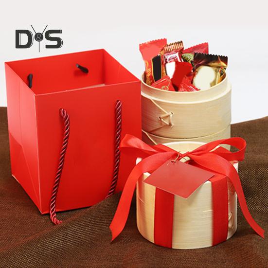 Бамбуковый отпариватель, экологически чистый китайский стиль, основной цвет, натуральная паровая корзина ручной работы