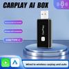 USB Wireless CarPlay Adapter Convert Wired To Wireless CarPlay Android Auto 2 In 1 CarPlay Box for Car