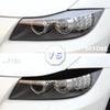 For BMW 3 Series E90 E91 2pcs ABS Gloss Black Headlight Eyebrows Eyelid 2005 2006 2007 2008 2009 2010 2011 Sedan / Touring