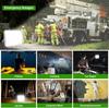50W Rechargeable Work Light 7 Lighting ModesMagnetic Work Light Battery Powered Waterproof116 LEDS USB for Camping Fishing