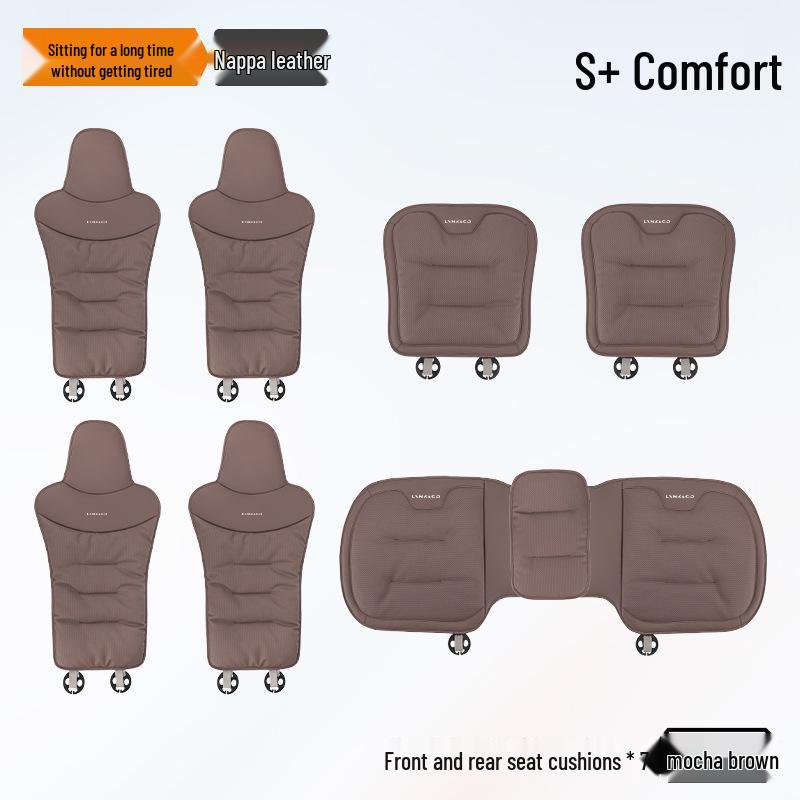 All-Season Breathable Car Seat Cushion for Lynk & Co 01/02/03/05/06 - Comfortable & Simple Design
