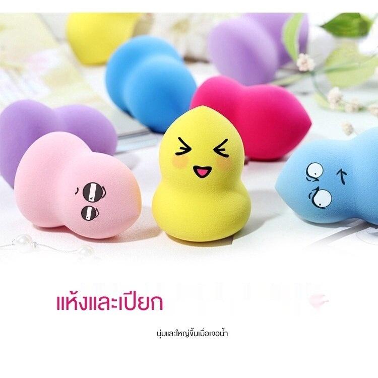 Super Soft Makeup Makeup Egg Sponge Gourd Water Drop Oblique Cut Makeup Air Cushion Powder Puff Set Makeup Egg Do Not Eat Powder Makeup Tools
