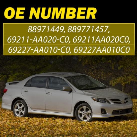 Для Toyota Camry Corolla RAV4 1G3 Серый Передняя Задняя Левая/Правая Наружная Ручка Двери 2шт