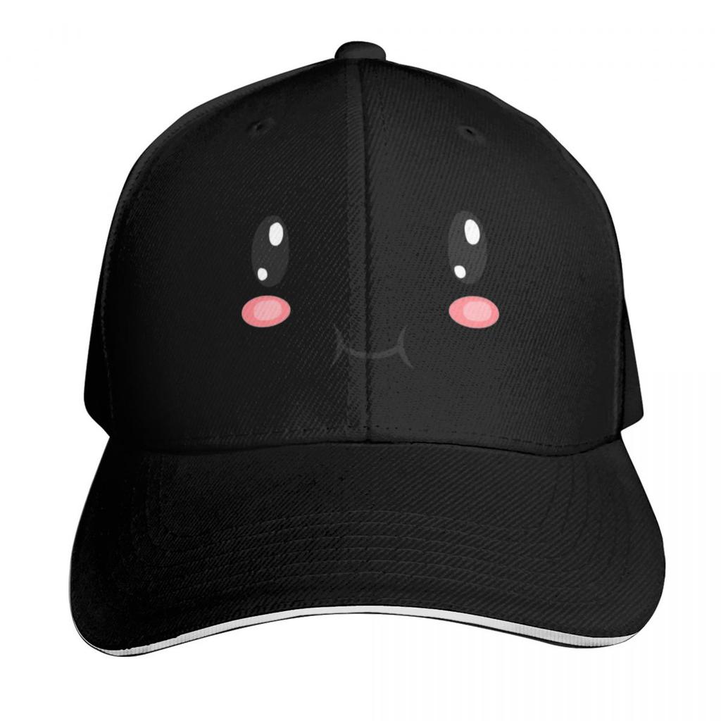 Kawaii emotional face icon Japanese style Baseball Cap hiking hat Horse Hat New Hat Luxury For Women Unisexs
