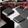 100 Вт Type-C на MagSafe 3 Магнитный USB C Адаптер Разъем Зарядный штекер для ноутбука Конвертер Разъем для Macbook Air/Pro