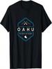 Oahu Hawaii Beach Graphic T-Shirt