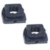 2Pcs Rubber Cushion Bushing Radiator Mount LF1715242C For Ford Fiesta 2009-2012
