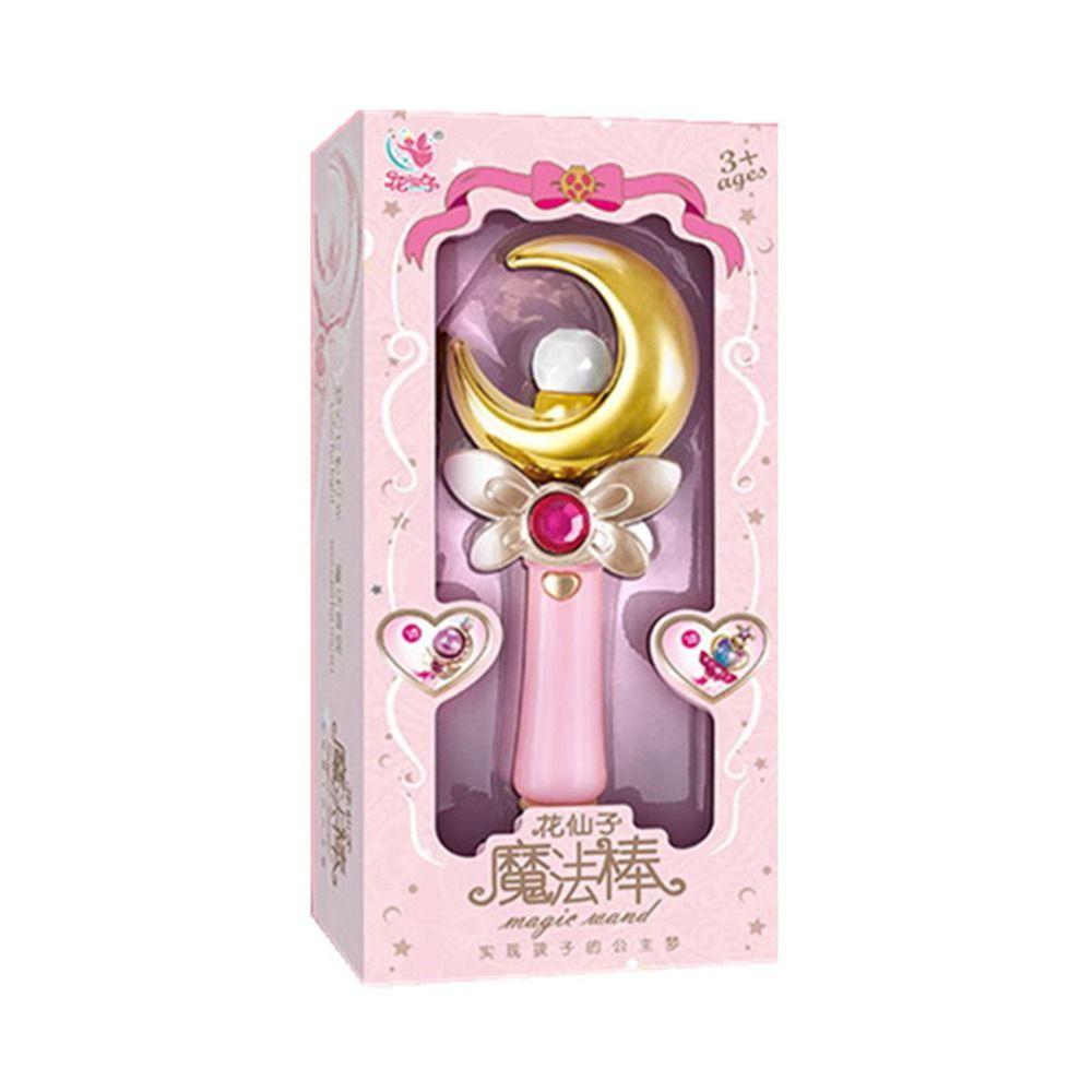 Sound Effect Moon Fairy Stick Led Light Shine Glow Stick Birthday Gift Girl Magic Wand Girl Gift