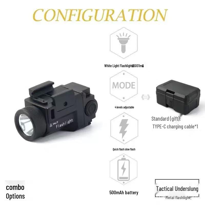 Children's Infrared Laser Scope Toy Gun for 20MM Rail