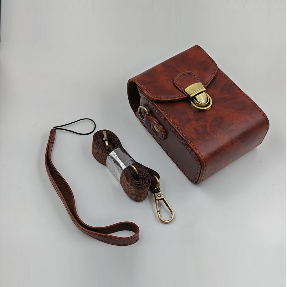 Чехол-сумка из ПУ кожи для камеры Canon SX740HS SX730 G7X2 G7X3 G9X Sony ZVE10 ZV1 RX100 ZV1F ZV1II RICOH GR II GR III GRIII X