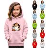 Sweatshirts For Teen Girls Hoodies Long Sleeve Drawstring Pullover Cute Oversized Hoodie Halloween Day