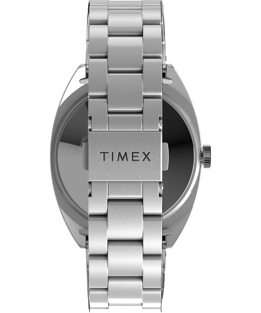 [TIMEX] Часы Milano XL, Кварцевые, Водонепроницаемость 5 АТМ, Минеральное стекло, Серебристый циферблат, TW2U15600, Мужские [Оригинал]