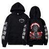 Japanese Animation Jujutsu Kaisen Men Hoodie Vintage Unisex Pullover Men Vintage Graphic Hoody Tops Oversize Clothing
