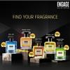 Engage Fantasia Perfume for Women, Long Lasting, Floral & Spicy, for Night Occasions, Gift for Women, Free Tester with Pack, 100ml
