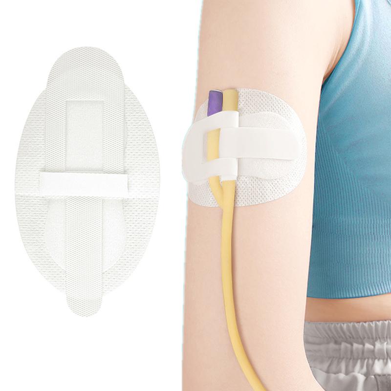 Надлобковый дренажный катетер Катетер для отвода мочи на ногу Двойная трубка Фиксированный ленточный катетер Мочевой катетер Держатели для повязок на ногу Трубка-держатель катетера