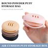 Держатель для спонжа для макияжа, ударопрочный, экологически чистый, силиконовый, косметический, мини-круглый, органайзер для косметических пуховок