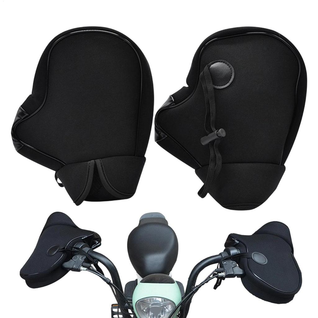 Motorcycle Gloves Windproof Warmer Handle Grip Bike Handlebar Mittens for Riding Winter Cycling Racing Motorbike Outdoor
