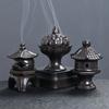 1pc Mini Ceramic Lighthouse Tower Incense Burner, Perfect for Indoor Aromatherapy, Ideal for Home Decor (Without Incense)