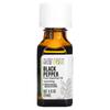 100% Pure Essential Oil, Black Pepper, Warning, .5 Fl Oz (15 Ml)