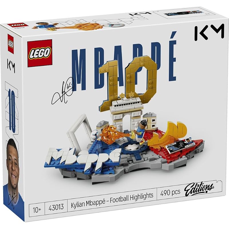 LEGO Издание Килиана Мбаппе: Момент Гола 43013 Игрушка для мальчиков и девочек