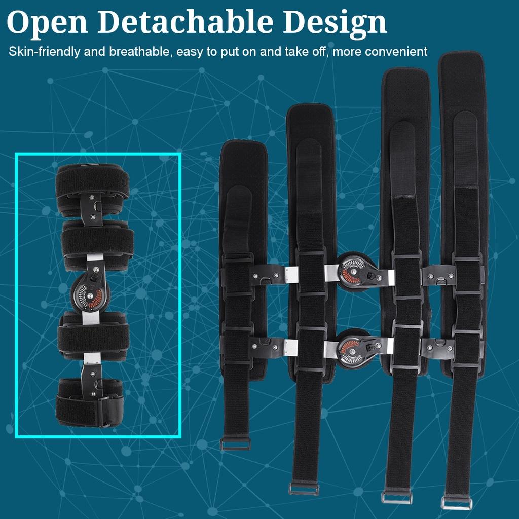 Unloading Left Right Knee Brace For Ligament Hinged Knee Support Knee Joint Pain Sports