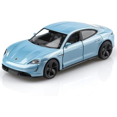 Литой под давлением Porsche Taycan Turbo в масштабе 1:36, модели автомобилей Porsche 918 Spyde, игрушечные машинки, автомобили, подарки для мальчиков и девочек