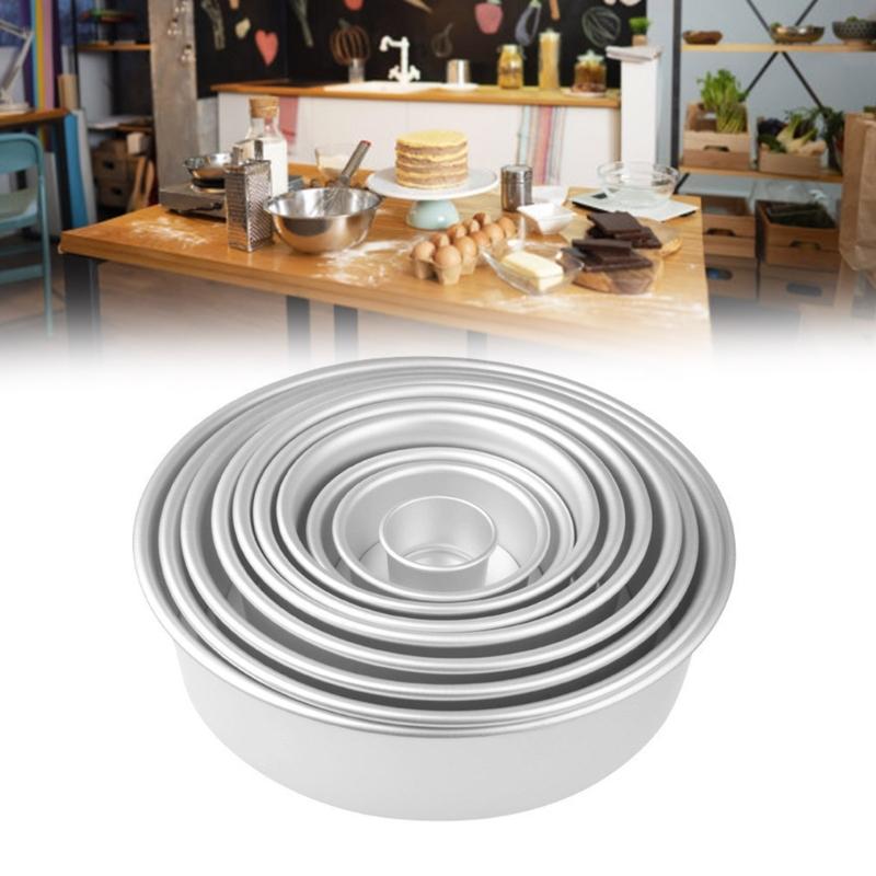 Reliable Cake Pans Bakings Tins Aluminum Alloy Material Bakings Pans Easy to Use Cake Tins Bakings Accessaries for Bakings