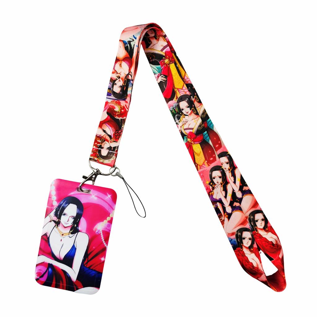 Аниме Мультяшный Держатель для Пропусков Брелоки Шейный Ремешок Для Карты-Пропуска Аниме Держатель для Кредитных Карт Брелоки-Ремешки