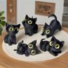 3D-печатные ornaments с большими глазами, мини-статуэтки кошек, миниатюрные милые котята, поделки для микро-ландшафтов, маленькие ornaments, украшение для рабочего стола