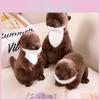 Simulation Cute Sitting Posture Prone Otter Plush Girl Children Holiday Gift