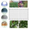 Grow Tent Trellis Netting with 4 Hooks Elastic Nylon Mesh Heavy