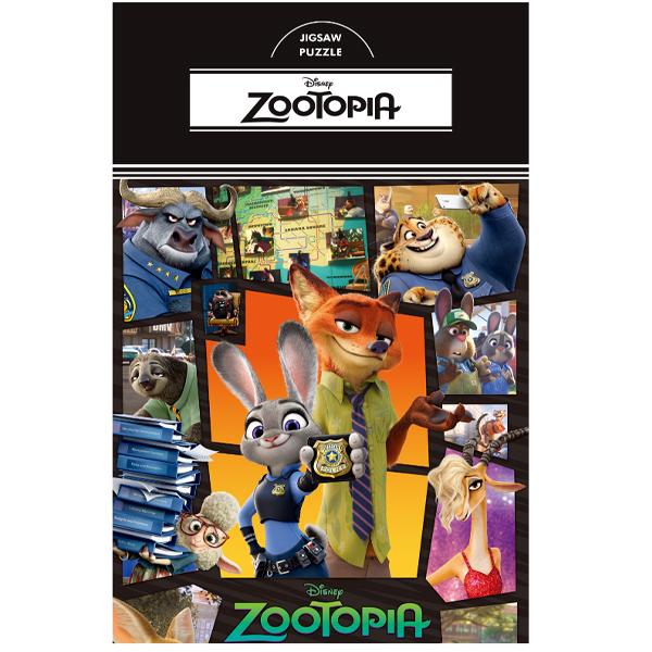 Пазл Zootopia Express 800 деталей, Джуди Хоппс, Ник Уайлд, анимационные пазлы Диснея, пазлы Диснея, знаменитые корейские пазлы