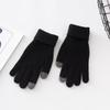 Gloves Female Winter, Female Student Gloves Fleece Thickened Touch Screen Couple Thermal Gloves Cycling Thermal Gloves