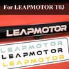 For LEAPMOTOR T03 Car Body Sticker Trunk Letter Sticker Tail Car  Decoration Suppliers Interior Modification Accessories