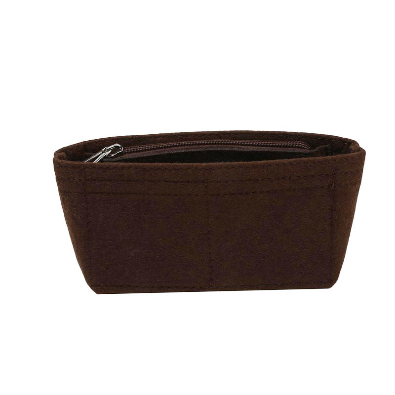 1шт войлочная вставка для сумки-органайзера для косметики, войлочная вставка для кошелька, вставная сумка, войлочная внутренняя сумка-пузырь