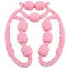 Product Life2 Chrysanthemum Massage Roller Fascia Roller Leg Slimming Leg Roller Massage Leg Slimming Stretch Roller Pink No-brand