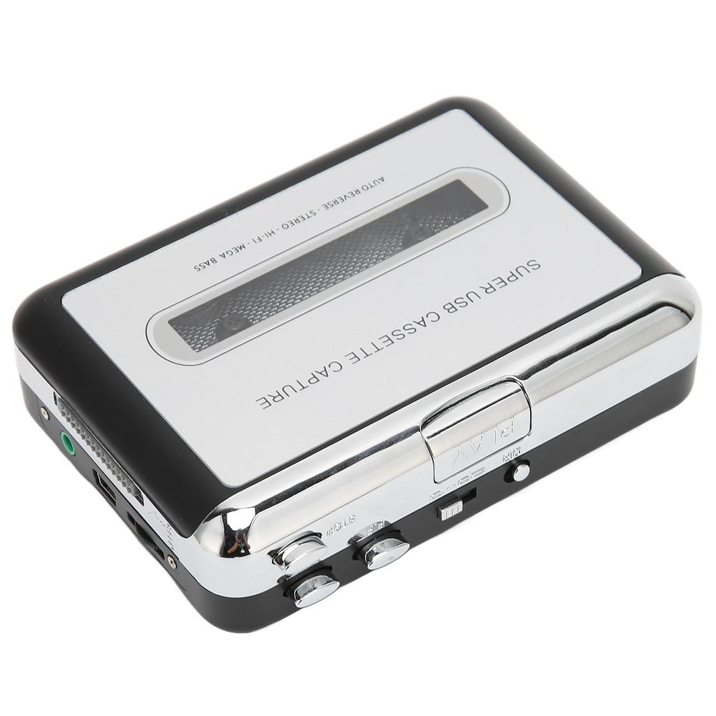 Кассетный плеер Портативный Многофункциональный MP3 CD Конвертер USB Автореверс Звук Музыкальный Плеер для Магнитной Ленты для Ноутбуков и ПК