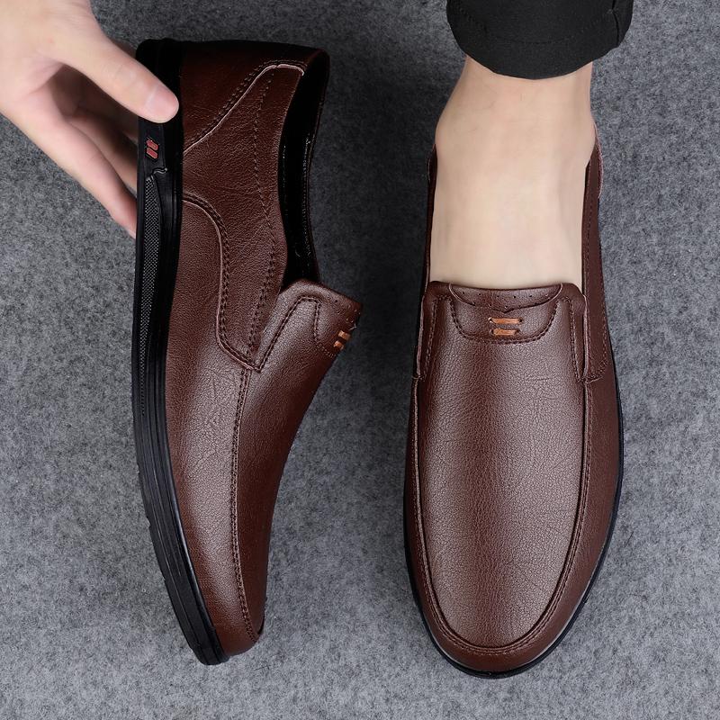 Мужские мокасины из натуральной кожи, повседневные мокасины класса люкс, мужские мокасины, модные итальянские мужские туфли для вождения, мужские мокасины