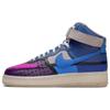 Кроссовки унисекс Air Force 1 High 07 Thunder Blue Pink Prime DV1015-437