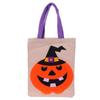 Tote Bag Linen Cute Vivid Storage Sack for Halloween Decoration Party Show Dress Up