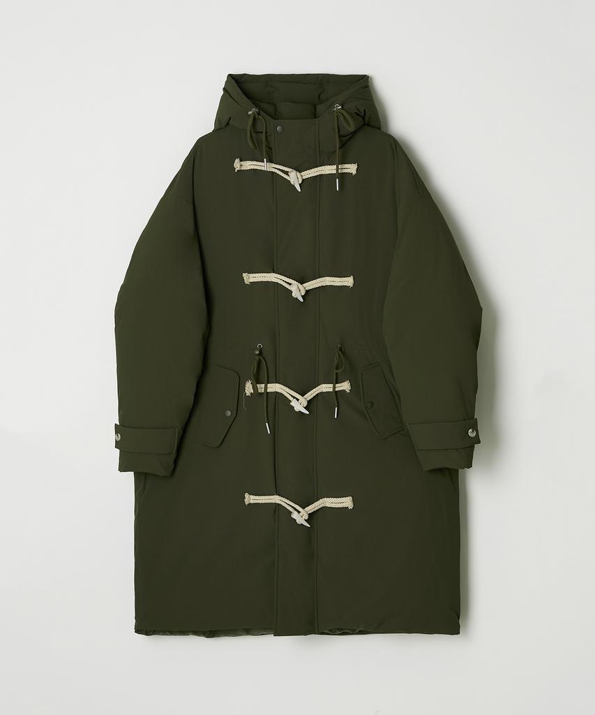 Tradclub Toggle Hooded Heavy Long Padded Jacket (2 Colors)