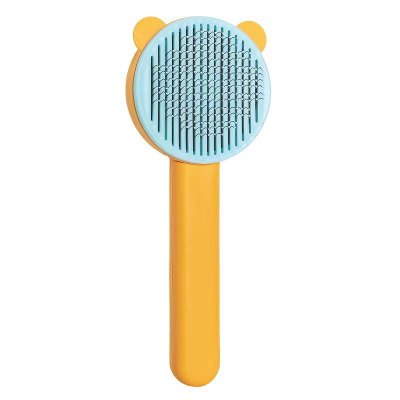 Pet Self-Cleaning Cat & Dog Massage Comb for Loose Hair Removal