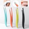 Eyelash Extension Tweezer Eyebrow Tweezers Hair Beard Removal Slanted Pointed Tip Manicure