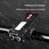 Bike Headlight High Brightness Waterproof Rechargeable Compact Size Multiple Lighting Modes USB Charging Bicycle Front Headlight Bicycle Light