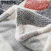 Double-sided Plus Fleece Blanket Sheets To Keep The Bed Warm In Winter Fluffy Coral Fleece Blanket Sofa Blanket Summer Air Conditioning Quilt