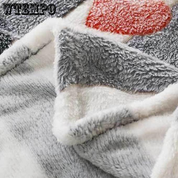 Double-sided Plus Fleece Blanket Sheets To Keep The Bed Warm In Winter Fluffy Coral Fleece Blanket Sofa Blanket Summer Air Conditioning Quilt