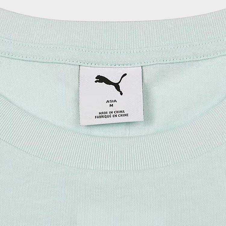 Новая мужская/женская футболка PUMA с принтом, синяя 96 690748-96